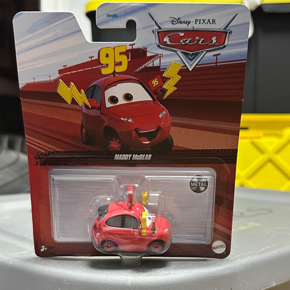 Mattel Cars Maddy McGear Red Toy Vehicle
